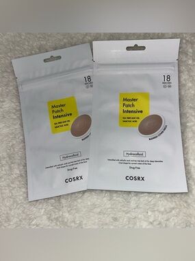 Cosrx Master Patch Intensive Set Hydrocolloid Patches Sample 2 Pack NEW